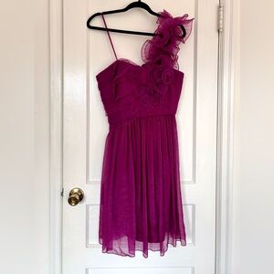 BCBGeneration One Shoulder Cocktail Dress